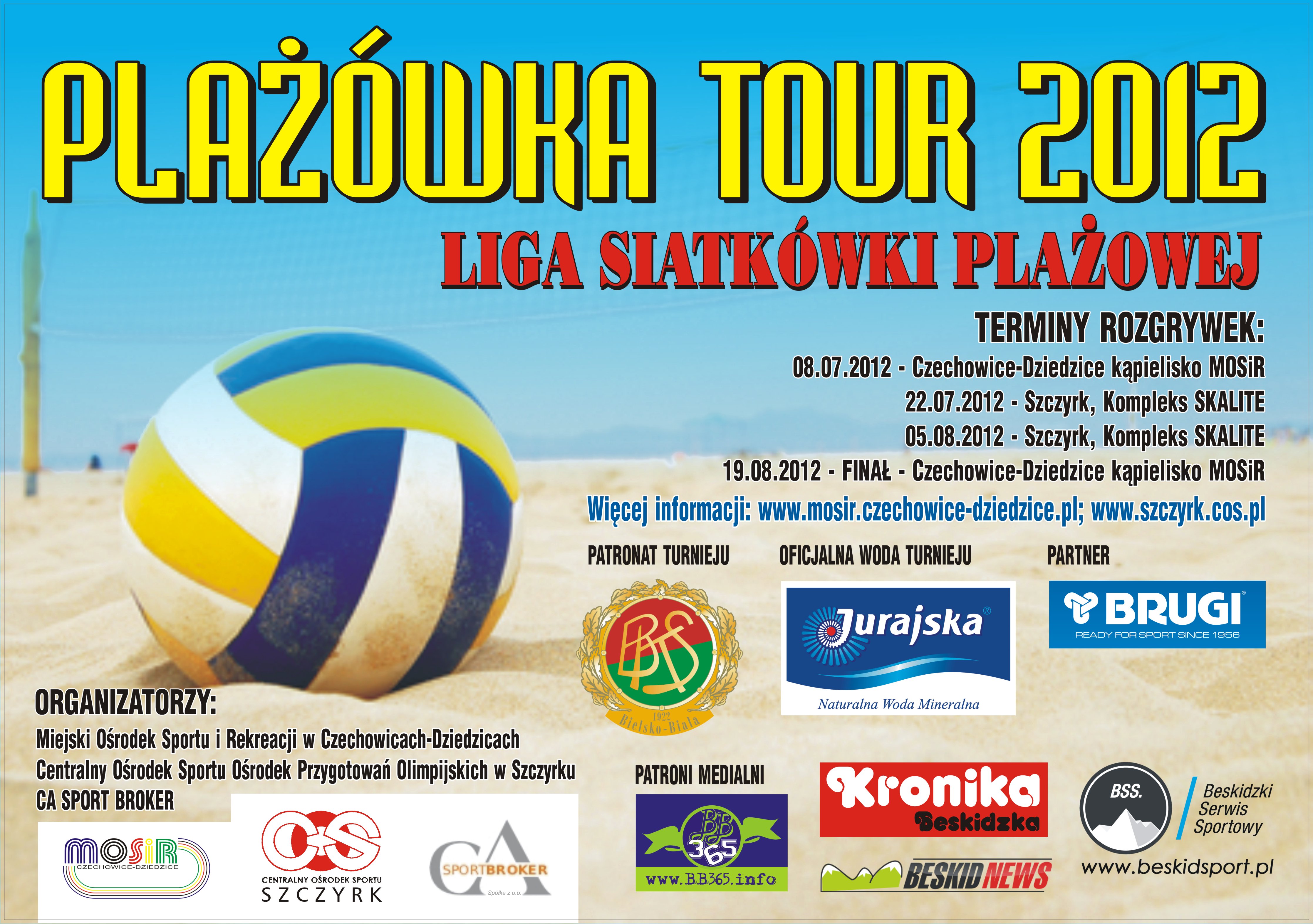 Zapraszamy na Amatorską Ligę Siatkówki Plażowej